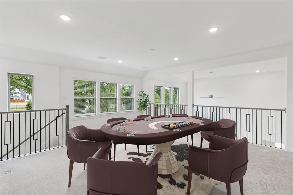 Game Room in the Da Vinci II home plan – REPRESENTATIVE PHOTO