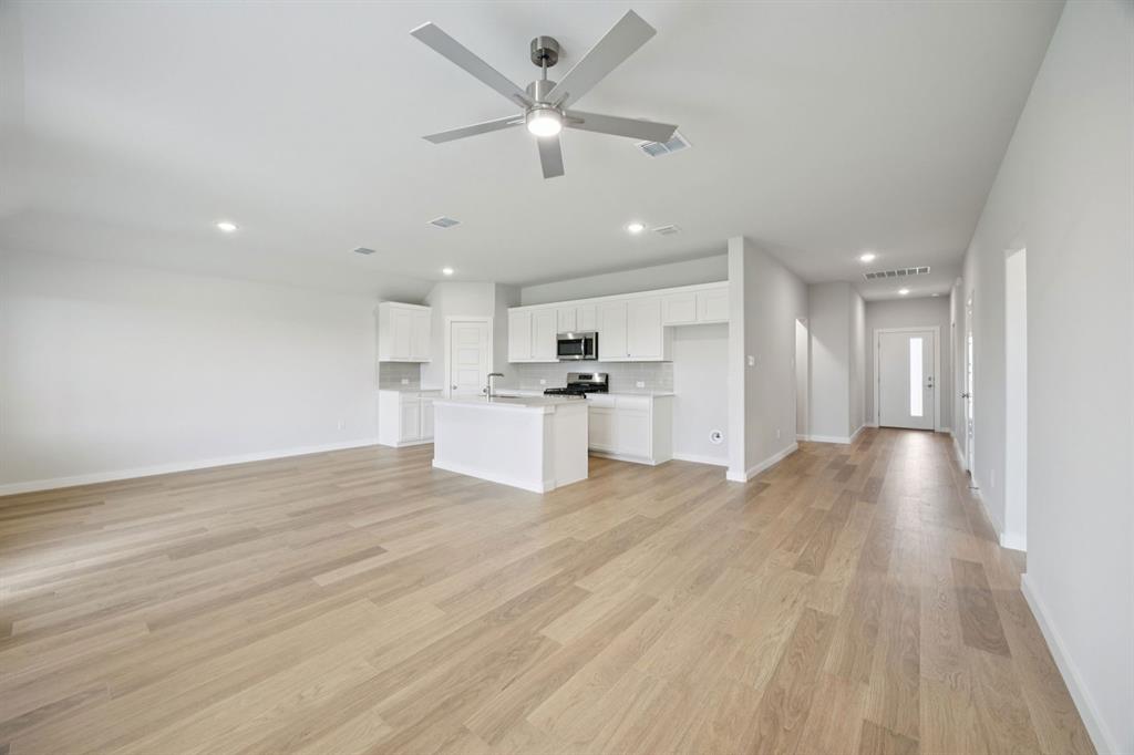 Open Floor Plan in the Hadley home plan – REPRESENTATIVE PHOTO