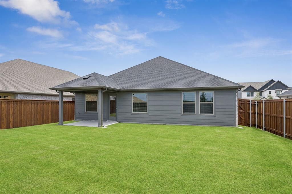 Patio in the Hadley home plan – REPRESENTATIVE PHOTO