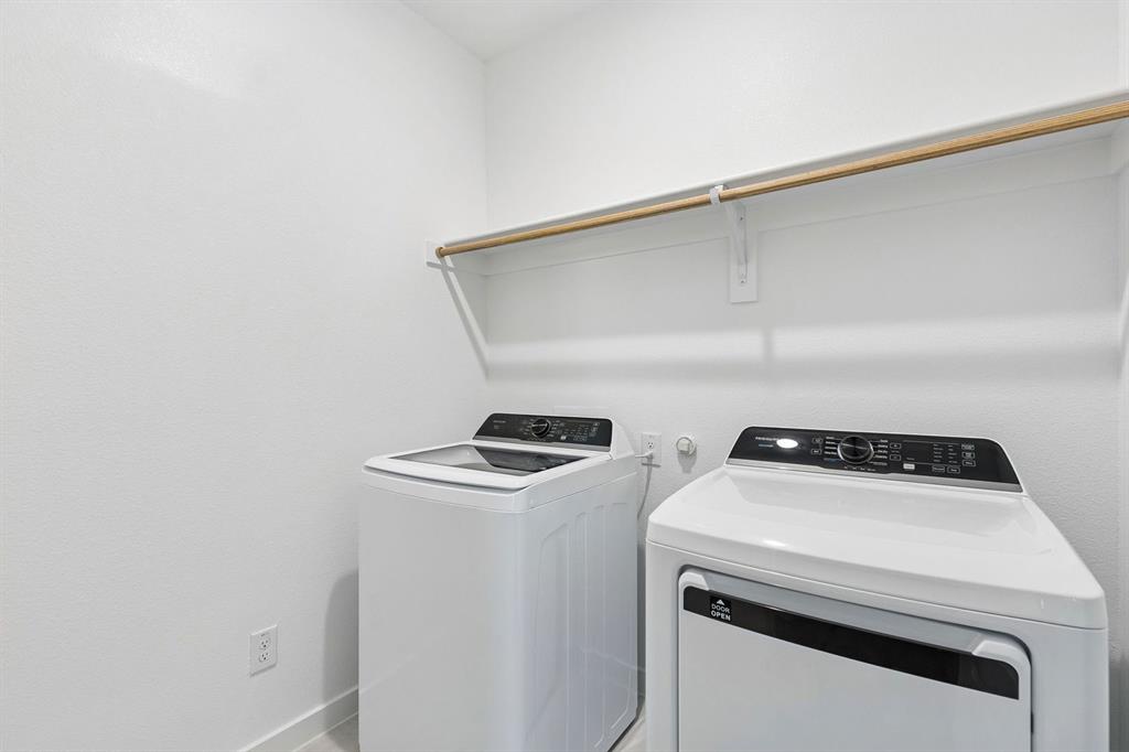 Utility Room in the Haylee home plan - REPRESENTATIVE PHOTO