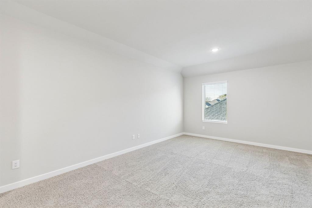 Bedroom in the Haylee home plan - REPRESENTATIVE PHOTO