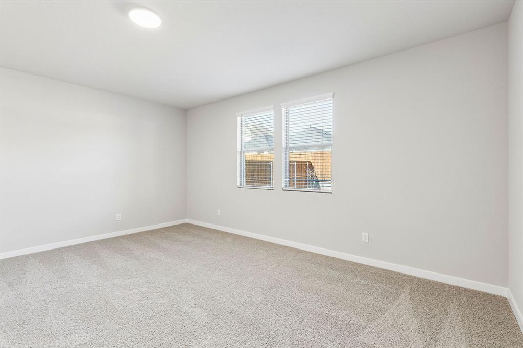 Bedroom in the Haylee home plan - REPRESENTATIVE PHOTO