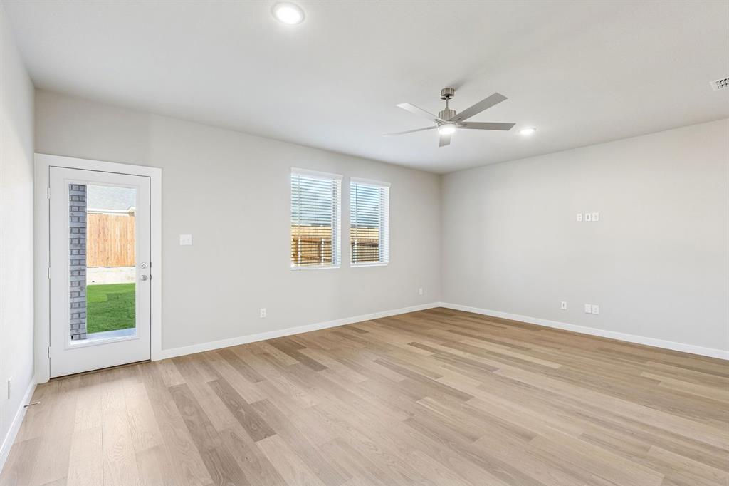 Living Room in the Haylee home plan - REPRESENTATIVE PHOTO