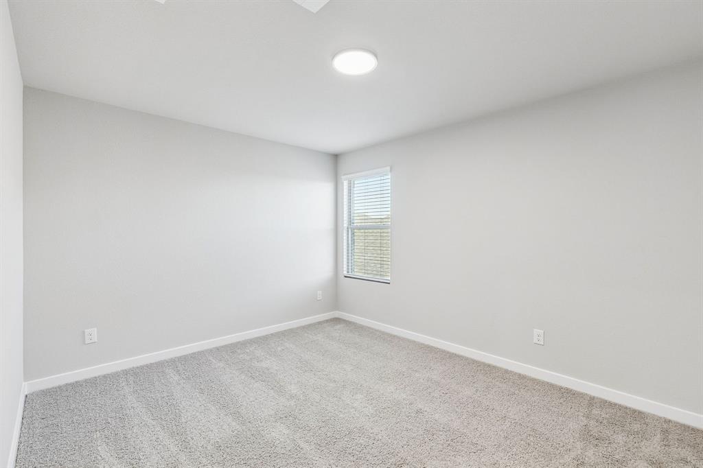 Bedroom in the Haylee home plan - REPRESENTATIVE PHOTO