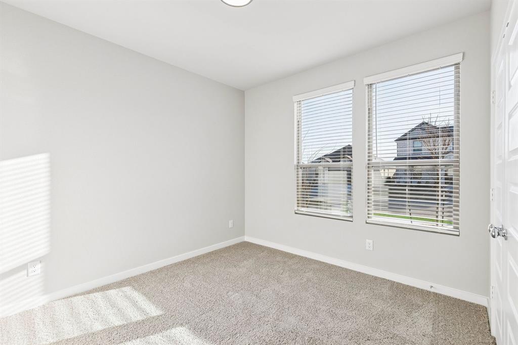 Bedroom in the Haylee home plan - REPRESENTATIVE PHOTO