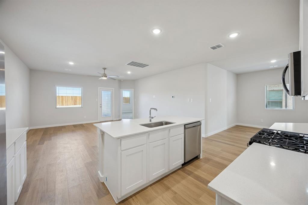 Open Floor Plan in the Oak II home plan – REPRESENTATIVE PHOTO