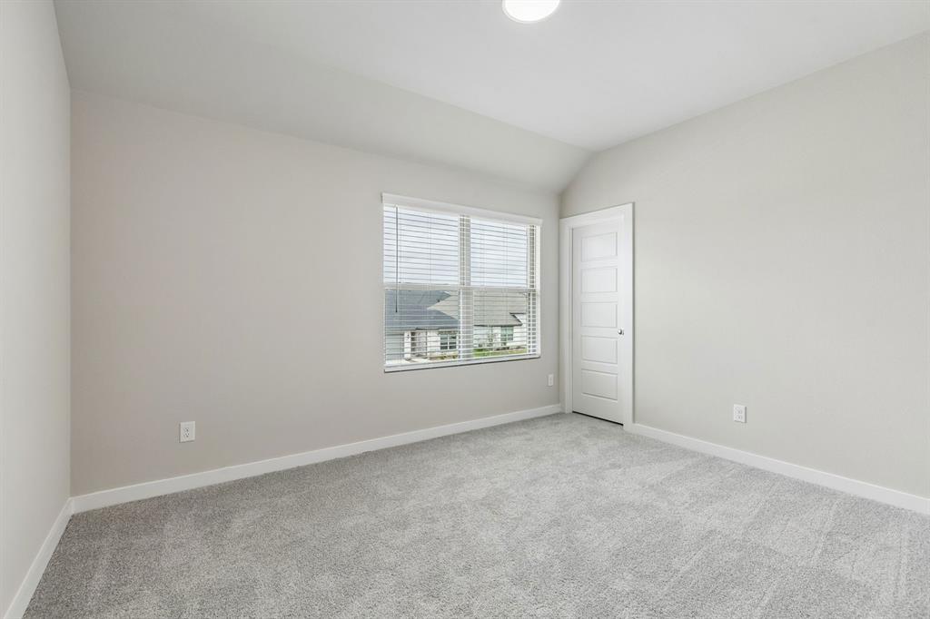 Bedroom in the Winters home plan – REPRESENTATIVE PHOTO