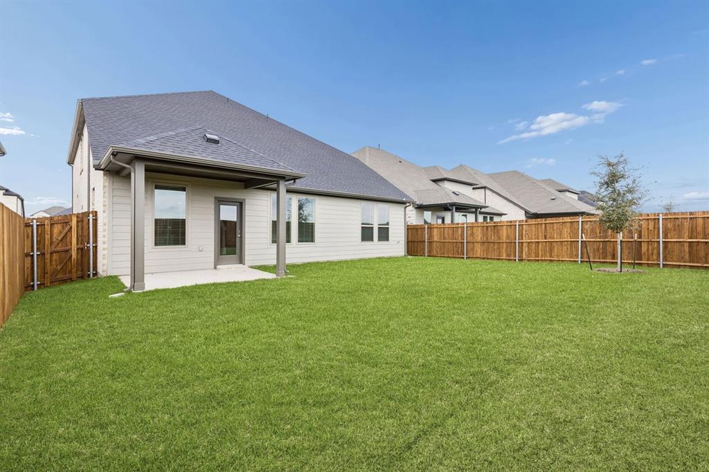 Covered Patio in the Winters home plan – REPRESENTATIVE PHOTO