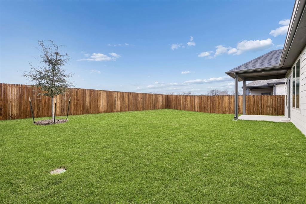 Covered Patio in the Winters home plan – REPRESENTATIVE PHOTO