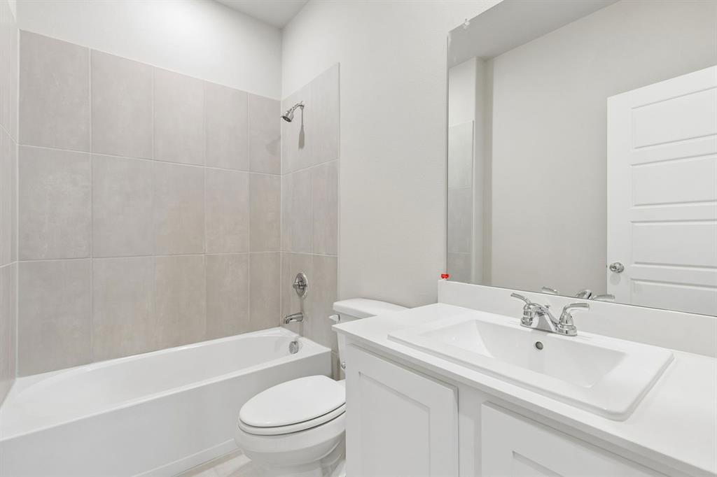 Bathroom in the Winters home plan – REPRESENTATIVE PHOTO