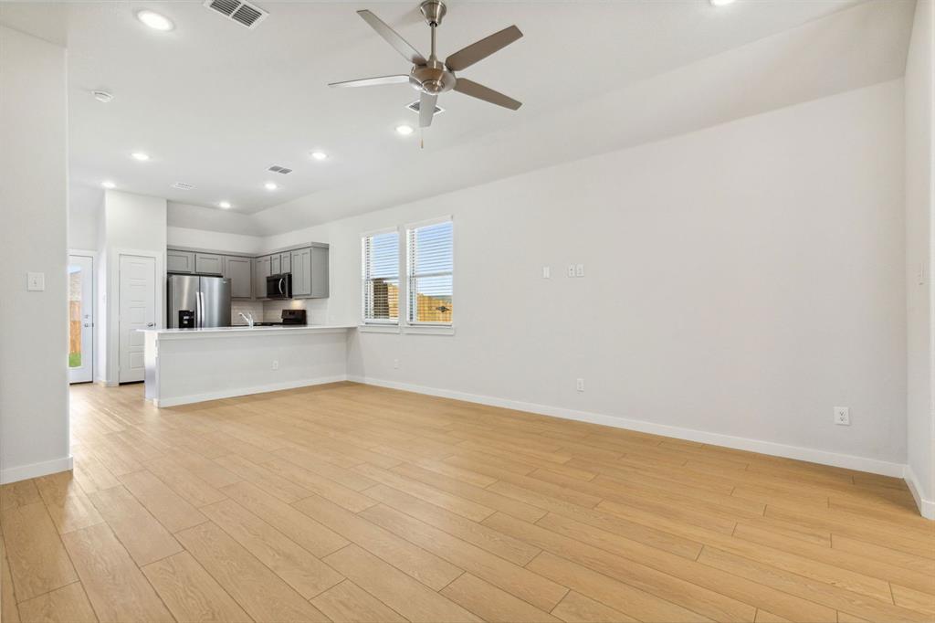 Living Room in the Ash home plan – REPRESENTATIVE PHOTO