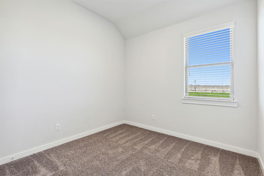 Bedroom in the Ash home plan – REPRESENTATIVE PHOTO