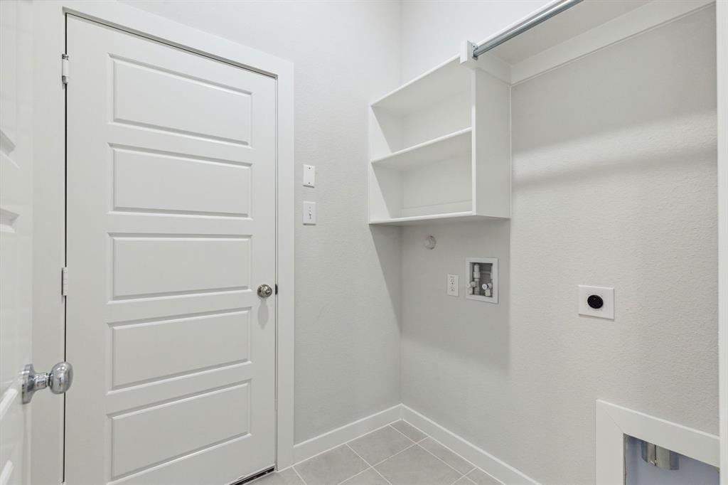 Utility Room in the Ash home plan – REPRESENTATIVE PHOTO