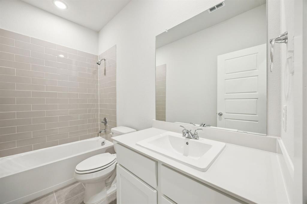 Bathroom in the Masters home plan – REPRESENTATIVE PHOTO