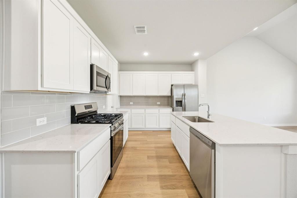 Kitchen in the Masters home plan – REPRESENTATIVE PHOTO