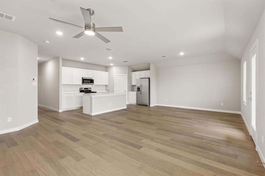 Open Floor Plan in the Emmy II home plan - REPRESENTATIVE PHOTO