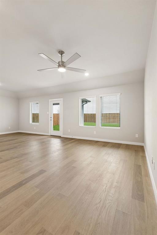 Living Room in the Emmy II home plan - REPRESENTATIVE PHOTO