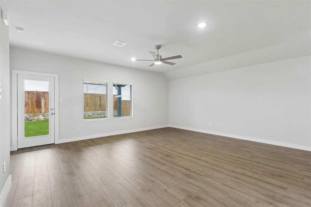 Living Room in the Oscar home plan – REPRESENTATIVE PHOTO