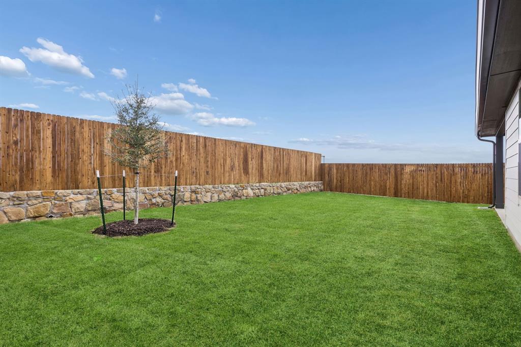 Patio in the Oscar home plan – REPRESENTATIVE PHOTO