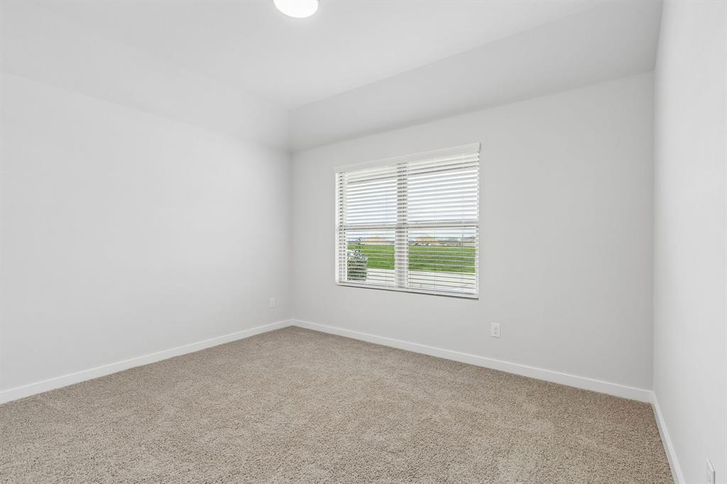 Bedroom in the Oscar home plan – REPRESENTATIVE PHOTO
