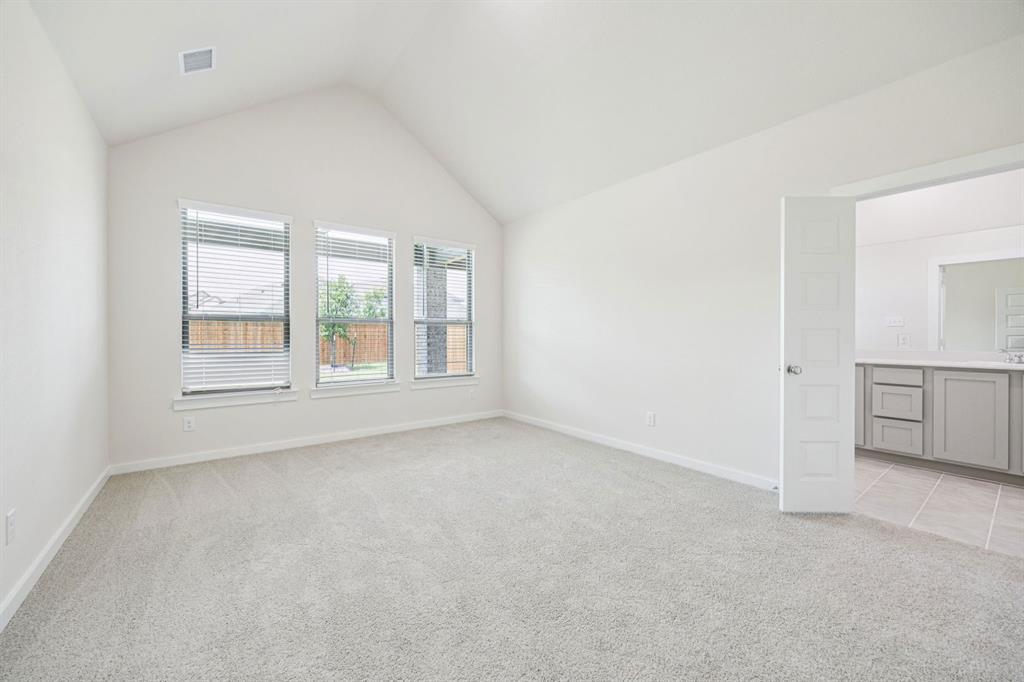 Primary Suite in the Claret home plan – REPRESENTATIVE PHOTO