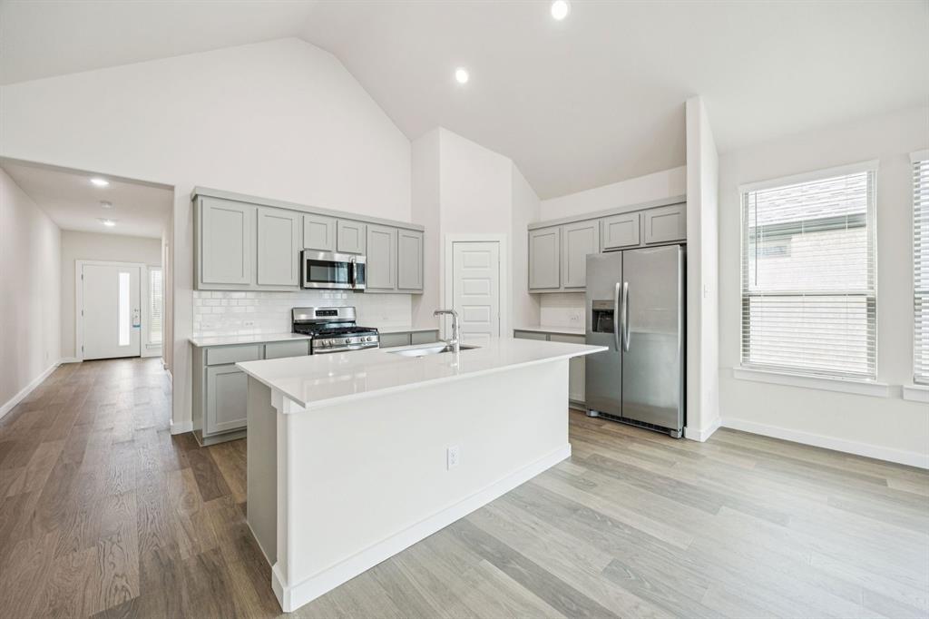 Kitchen in the Claret home plan – REPRESENTATIVE PHOTO Kitchen in the Claret home plan – REPRESENTATIVE PHOTO