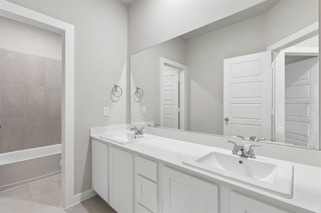 Bathroom in the Winters home plan – REPRESENTATIVE PHOTO