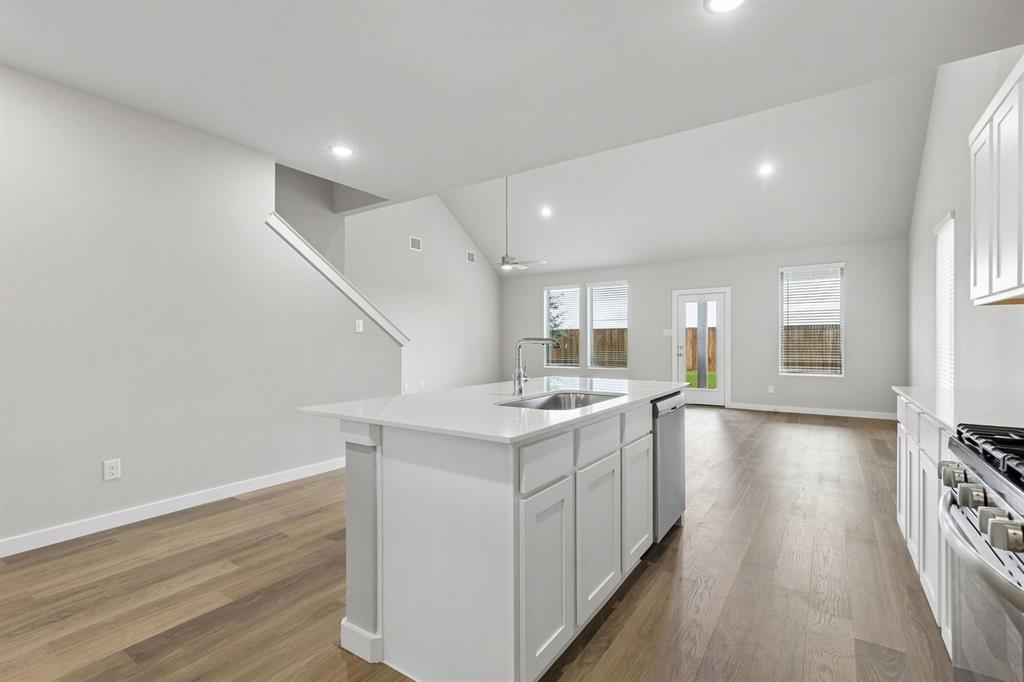 Open Floor Plan in the Winters home plan – REPRESENTATIVE PHOTO