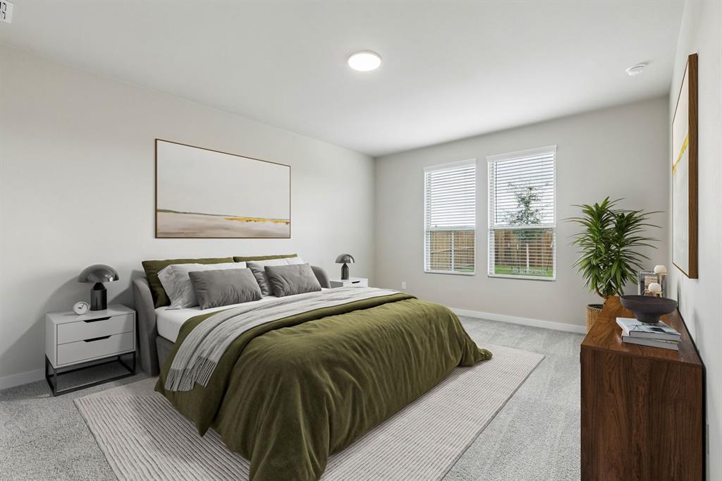Primary Suite in the Winters home plan – REPRESENTATIVE PHOTO