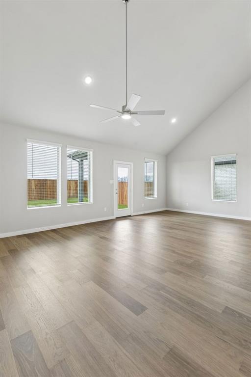 Living and Dining Room in the Winters home plan – REPRESENTATIVE PHOTO