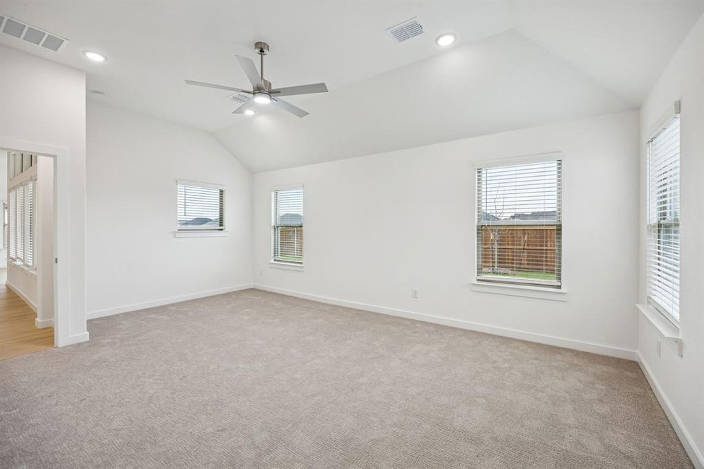 Primary Suite in the Gilmour II home plan – REPRESENTATIVE PHOTO
