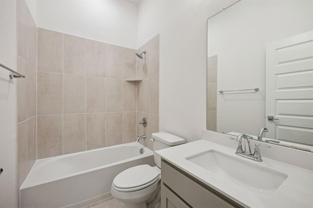 Bathroom in the Gilmour II home plan – REPRESENTATIVE PHOTO