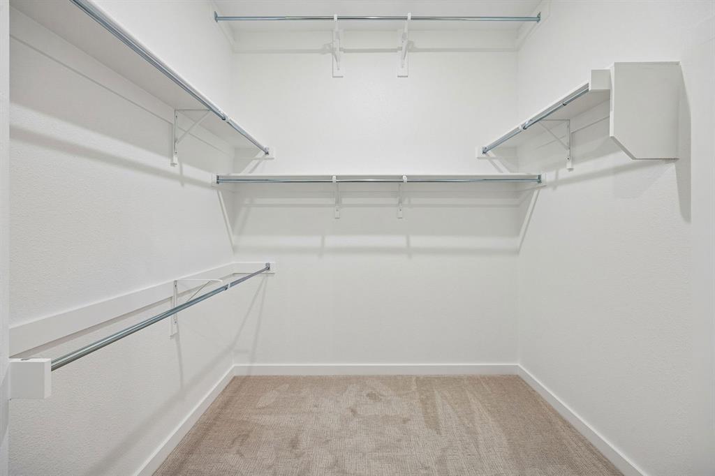 Primary Closet in the Gilmour II home plan – REPRESENTATIVE PHOTO