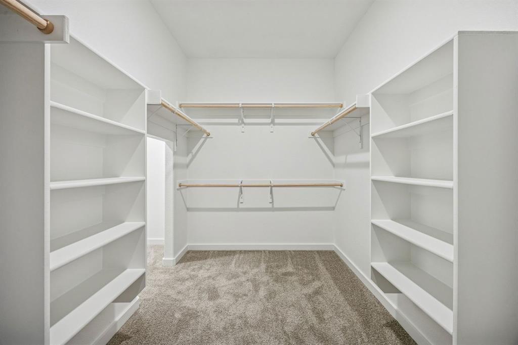 Primary Closet in the Wimbledon home plan – REPRESENTATIVE PHOTO