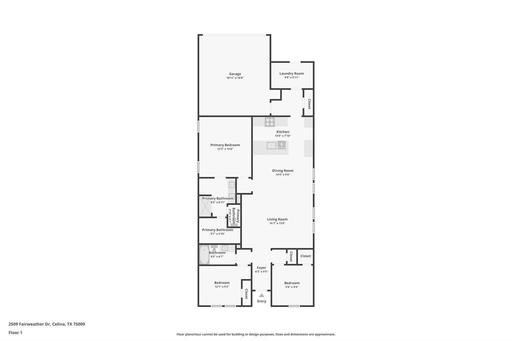 2509 Fairweather Drive, Celina, TX 75009