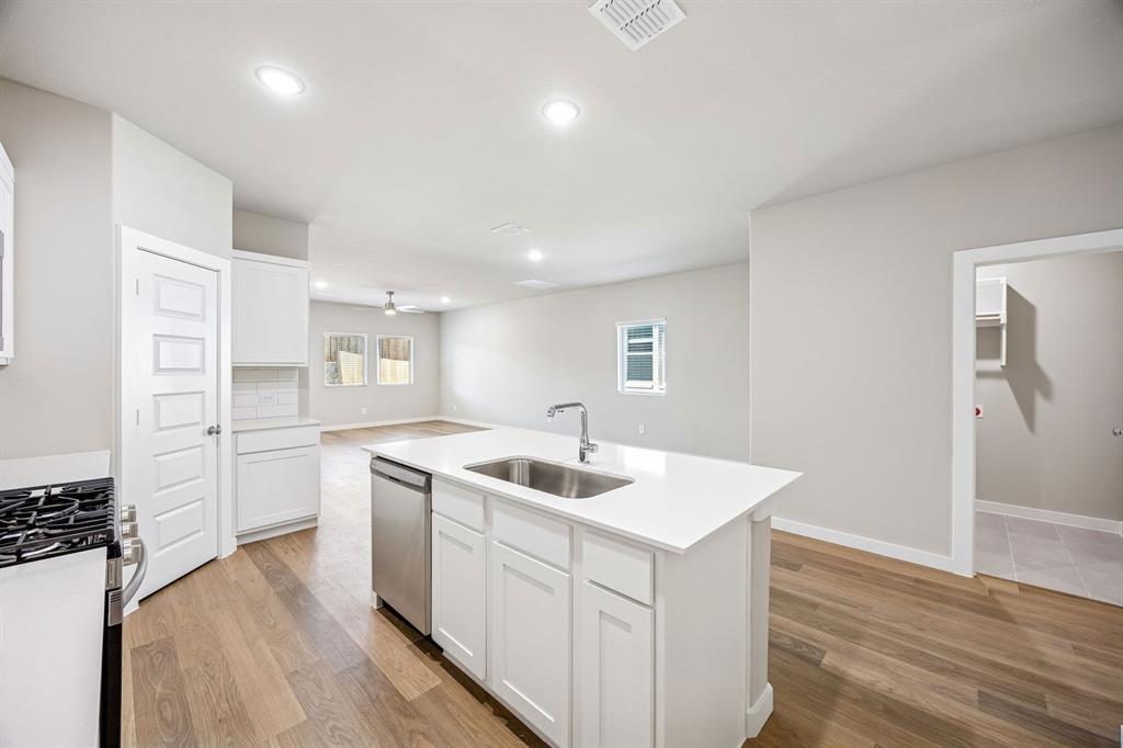 Kitchen in the Willow home plan – REPRESENTATIVE PHOTO