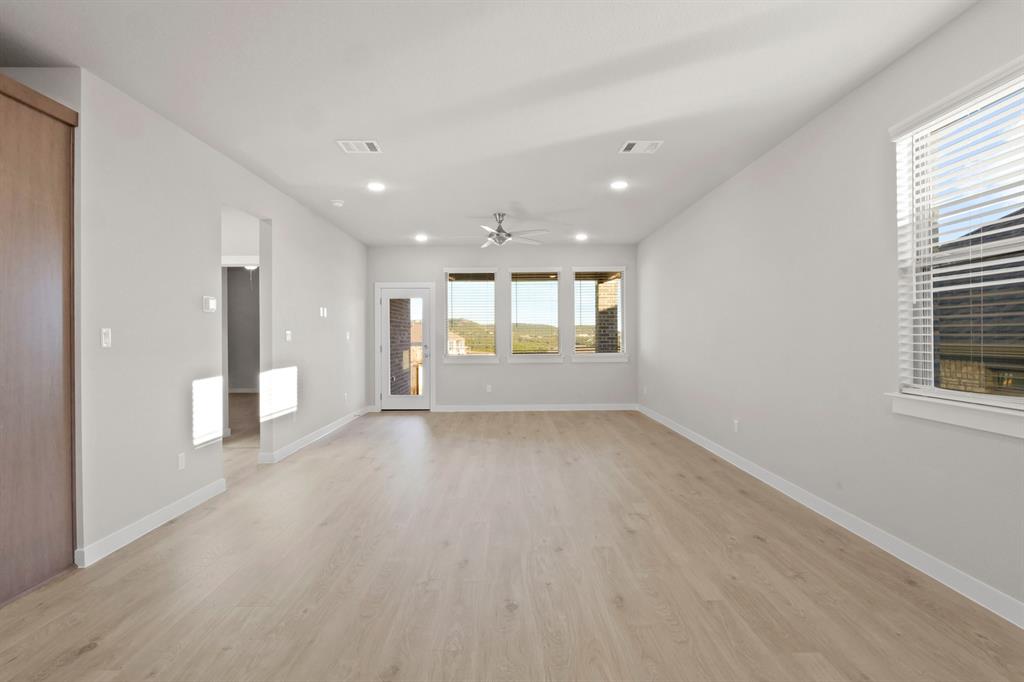Living Room in the Willow home plan – REPRESENTATIVE PHOTO Living Room in the Willow home plan – REPRESENTATIVE PHOTO