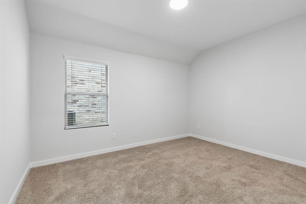 Bedroom in the Oscar home plan – REPRESENTATIVE PHOTO