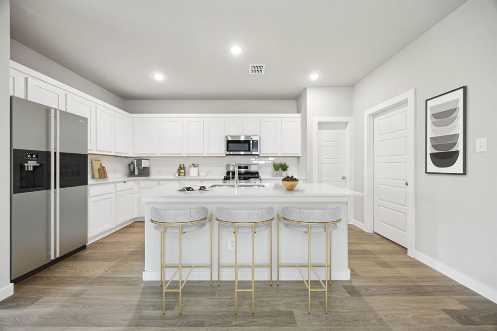 Kitchen in the Hayden home plan – REPRESENTATIVE PHOTO