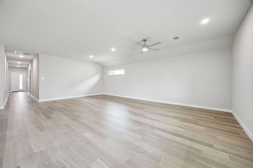 Dining and Living Room in the Hayden home plan – REPRESENTATIVE PHOTO