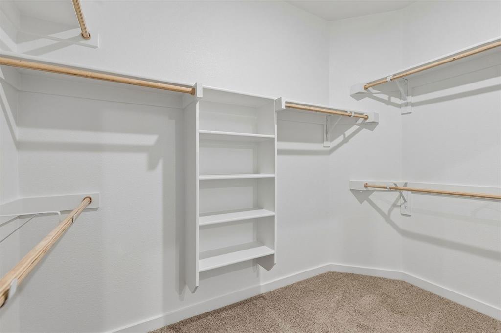 Primary Closet in the Emmy II home plan - REPRESENTATIVE PHOTO