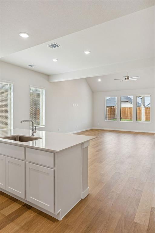 Open First Floor in the Stanley II home plan – REPRESENTATIVE PHOTO