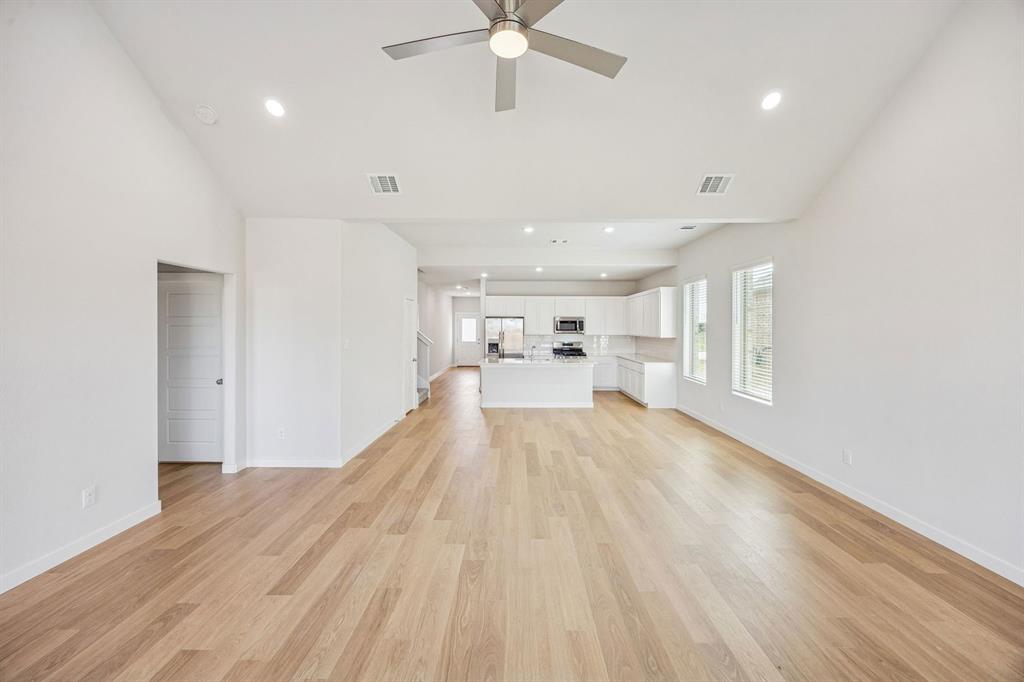 Open First Floor in the Stanley II home plan – REPRESENTATIVE PHOTO