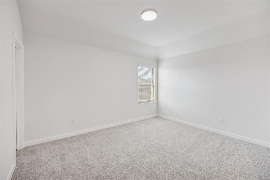 Bedroom in the Stanley II home plan – REPRESENTATIVE PHOTO