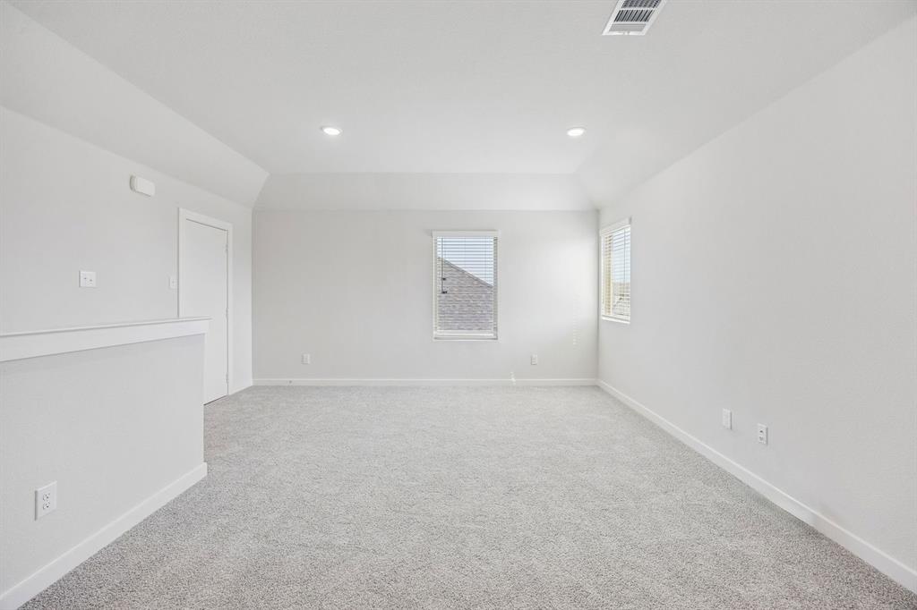 Game Room in the Stanley II home plan – REPRESENTATIVE PHOTO