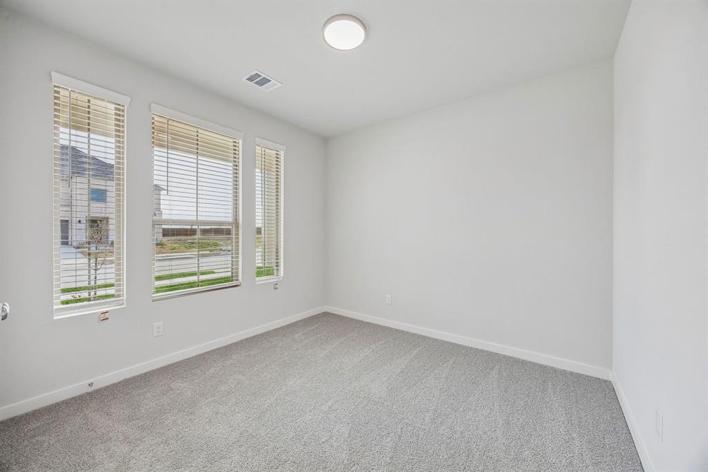 Bedroom in the Stanley II home plan – REPRESENTATIVE PHOTO