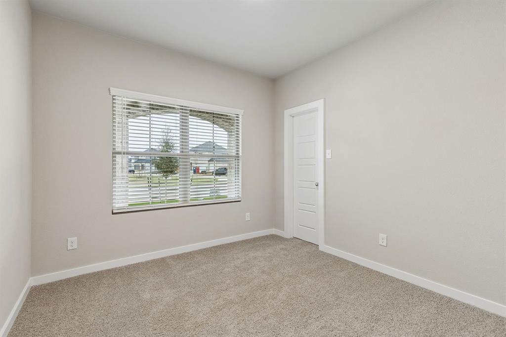 Bedroom in the Emmy II home plan - REPRESENTATIVE PHOTO