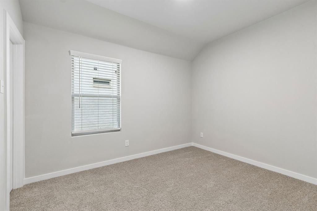 Bedroom in the Emmy II home plan - REPRESENTATIVE PHOTO