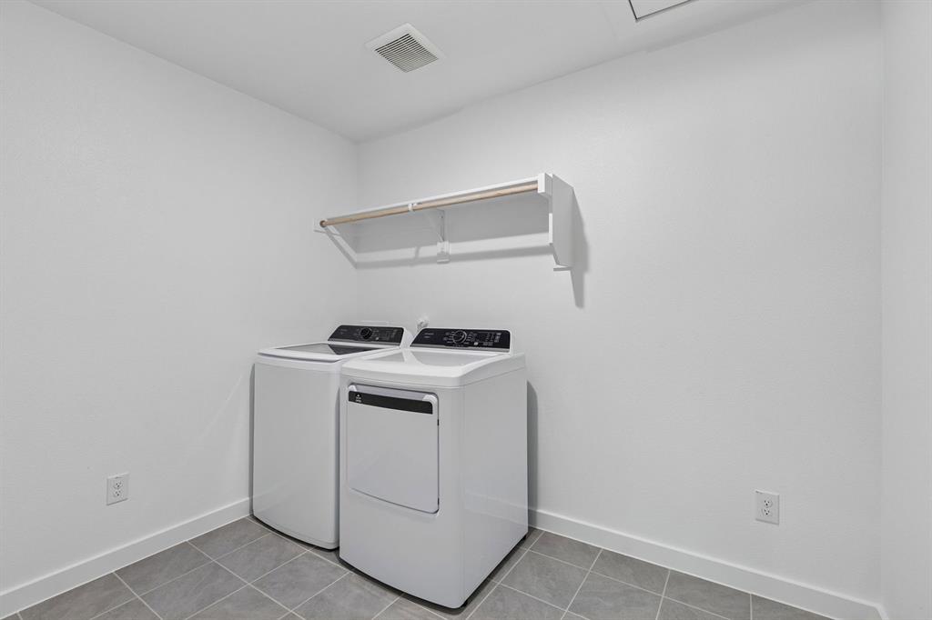 Utility Room in the Harrison home plan – REPRESENTATIVE PHOTO