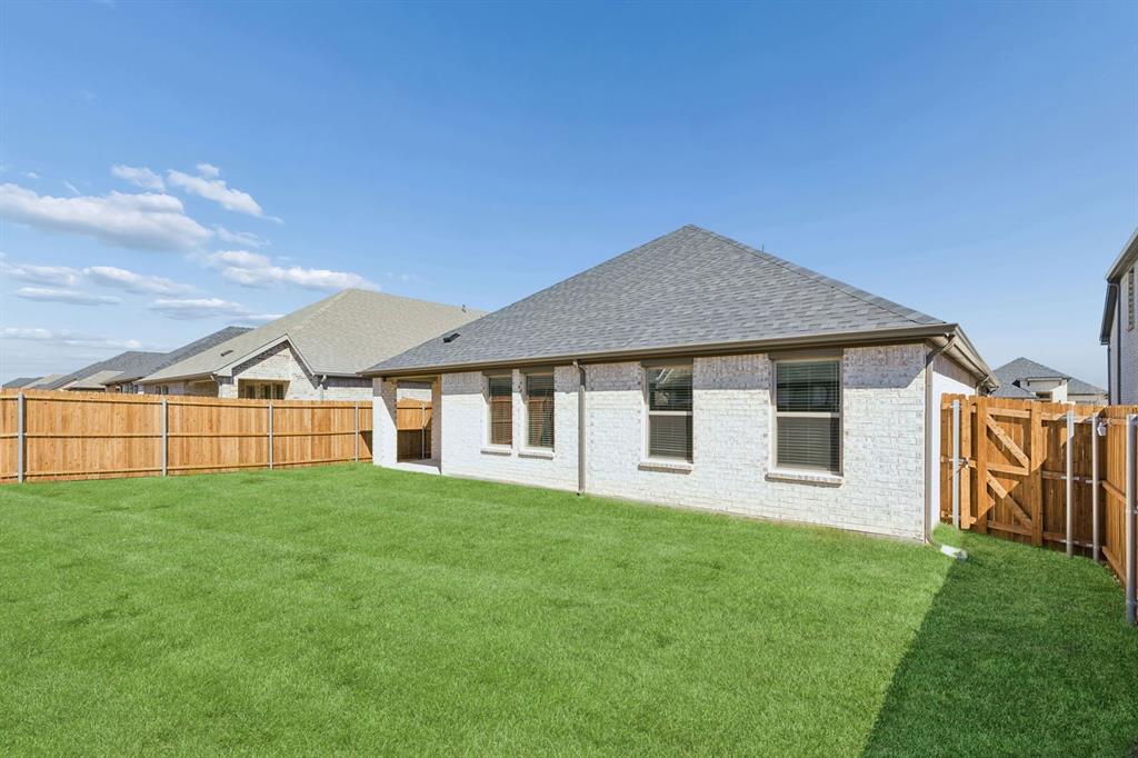 Covered Patio in the Harrison home plan – REPRESENTATIVE PHOTO